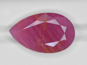 8801240-pear-pinkish-red-with-orange-staining-gii-guinea-natural-ruby-25.33-ct