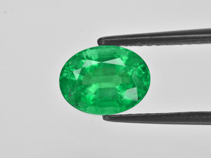 8801283-oval-fiery-intense-green-grs-ethiopia-natural-emerald-3.45-ct