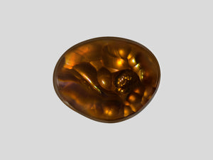 8802412-cabochon-brown-with-multi-color-swirls-&-bubbles-igi-mexico-natural-fire-agate-10.80-ct