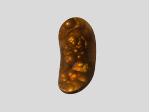 8802413-cabochon-brown-with-multi-color-swirls-&-bubbles-igi-mexico-natural-fire-agate-10.27-ct